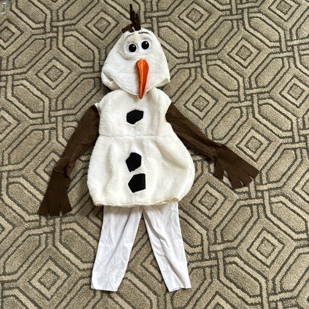 Disguise Disney Frozen Olaf Toddler Costume size 12-18 months